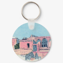 Pink Stucco keychains by tnmpastperfect Pink Stucco keychains