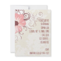 Pink Stylish Invitation by myhome71 Pink Stylish Invitation