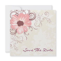 Pink Stylish wedding Announcement invitations by myhome71 Pink Stylish wedding Announcement invitations