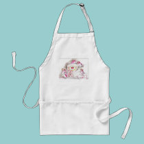 Pink sugar mice aprons