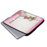 Pink summer girl computer sleeve