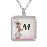 Pink summer girl custom jewelry