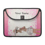 Pink summer girl sleeve for MacBook pro