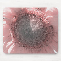 pink sunflower Mousepad