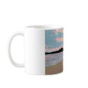 Pink Sunrise Beach Mugs mug