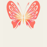 Pink Sunrise Butterfly Tee Shirts