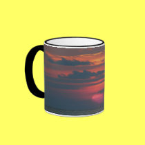 Pink Sunset mugs by Priscilla48 Pink Sunset mugs
