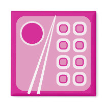 pink sushi magnets