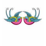 pink swallow tee