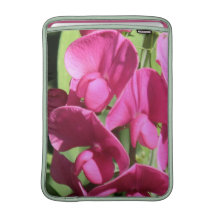 Pink Sweet Pea 13" MacBook Sleeve