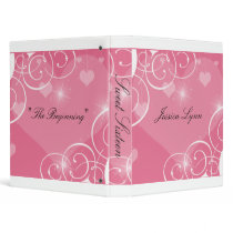 Pink Sweet Sixteen Photo Album Vinyl Binders