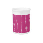 Pink Swingin' Beads pitchers