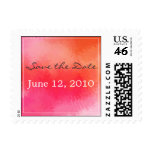 Pink swirl save the date
