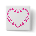 Pink Swirls Heart