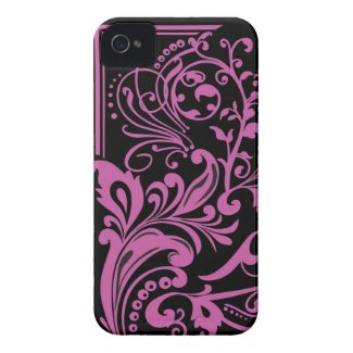 Pink Swirls iPhone Case casemate_case