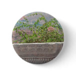 Pink Table cloth and flowers flowers buttons
