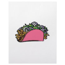 Pink Taco Letterhead Template