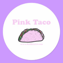 Pink Taco stickers