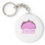 PINK TACOS KEY CHAIN