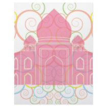Pink Taj Mahal letterhead