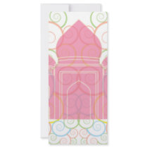 Pink Taj Mahal rack cards