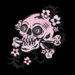 Pink Tattoo Skull t-shirts