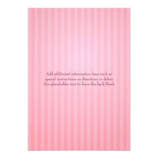 Pink Tea Party Invitation