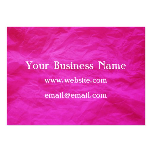 Pink Thank You For your Purchase Cards Business Card Templates (back side)