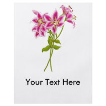 Pink Tiger Lily Flyer