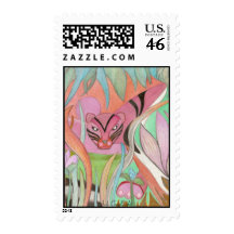 Pink Tiger postage stamps