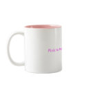 Pink to Make the Boys Wink mugs