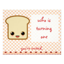 pink toast invitation birthday party