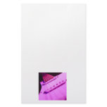 Pink Tone Electric Guitar Close-Up 2 Personalized Stationery