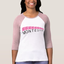 Pink Tower Three-Quarter Sleeve Comfy T-Shirt