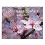 Pink Tree Blossoms Calendar White Blossoms Apple