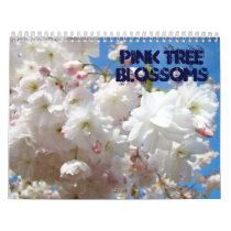 Pink Tree Blossoms Calendars custom Photography