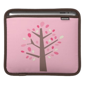 Pink Tree iPad Sleeve rickshaw_sleeve