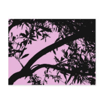 Pink Tree Postcard