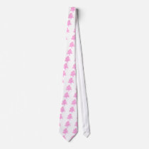 pink tree tie