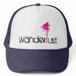 Pink Tree Trucker Hat