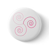 Pink Tri-Color Spiral of Life buttons by triplegoddess Pink Tri-Color Spiral of Life buttons