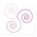 Pink Tri-Color Spiral of Life posters by triplegoddess Pink Tri-Color Spiral of Life posters