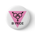 PINK TRIANGLE BI PRIDE SYMBOL buttons by softrainbow30 PINK TRIANGLE BI PRIDE SYMBOL buttons