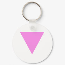 Pink Triangle keychains