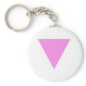 Pink Triangle keychains