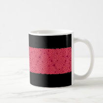 Pink Triangle Knot Band Mug mugs