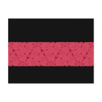 Pink Triangle Knot Band Postcard postcards