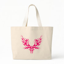 PINK TRIBAL BUTTERFLY bags