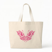 PINK TRIBAL BUTTERFLY bags