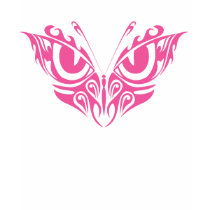PINK TRIBAL BUTTERFLY t-shirts by dgpaulart PINK TRIBAL BUTTERFLY t-shirts